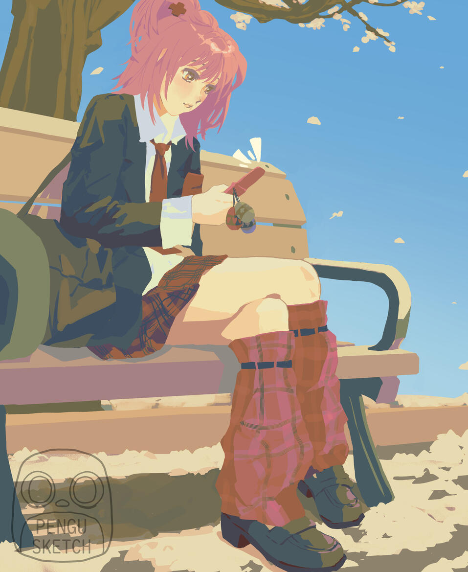 fanart of Amu from Shugo Chara